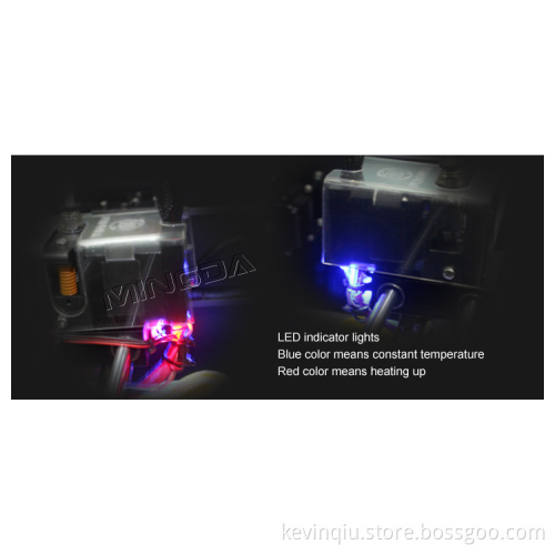 MINGDA Glitar 8 metal 3d printer/imprimant 3d printer machine